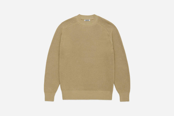 Guilty Parties 3sixteen Pima Cotton Crewneck Sweater - Sand