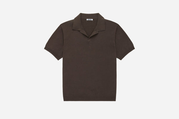 guilty parties 3sixteen Pima Cotton Knit Polo - Earth
