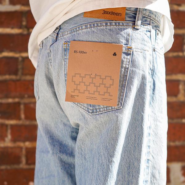Guilty Parties 3sixteen RS-100xv - Relaxed Straight - Vintage Washed Indigo Selvedge
