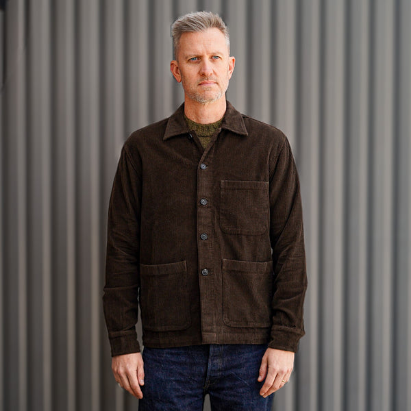 guilty parties 3sixteen Shop Jacket - Tobacco Corduroy