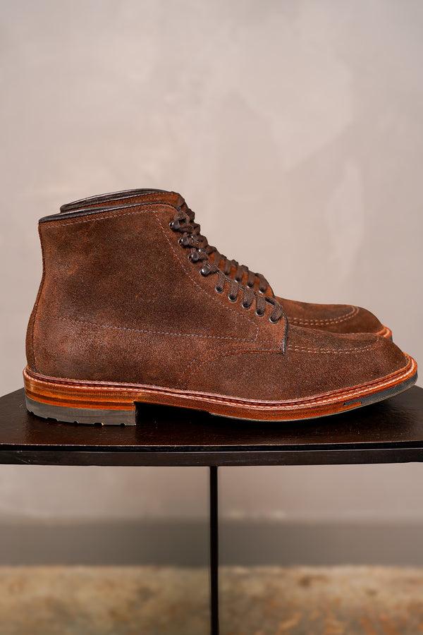 Guilty Parties Alden 4015HC Moc Toe Boot - Reverse Tobacco Chamois