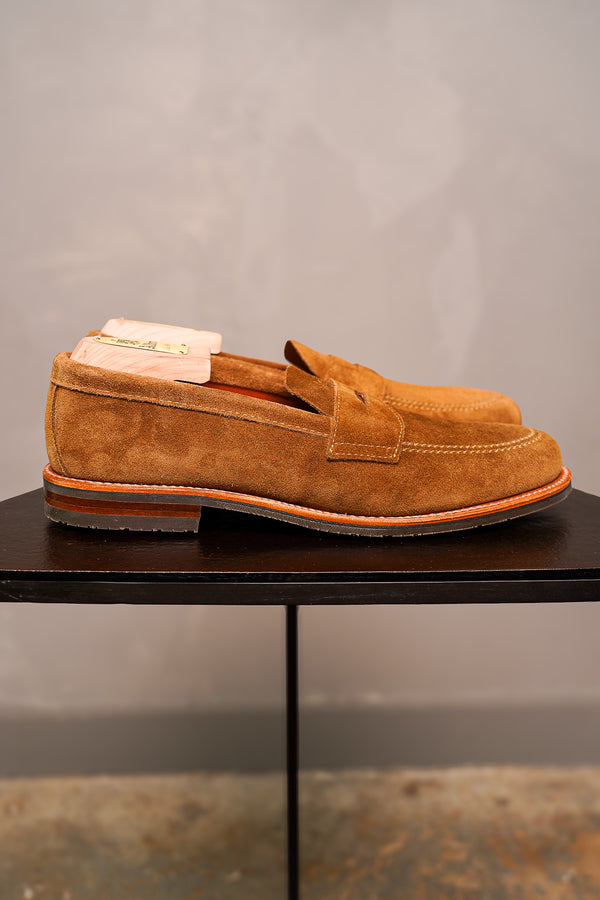 Guilty Parties Alden 6221L Unlined Penny Loafer - Snuff Suede