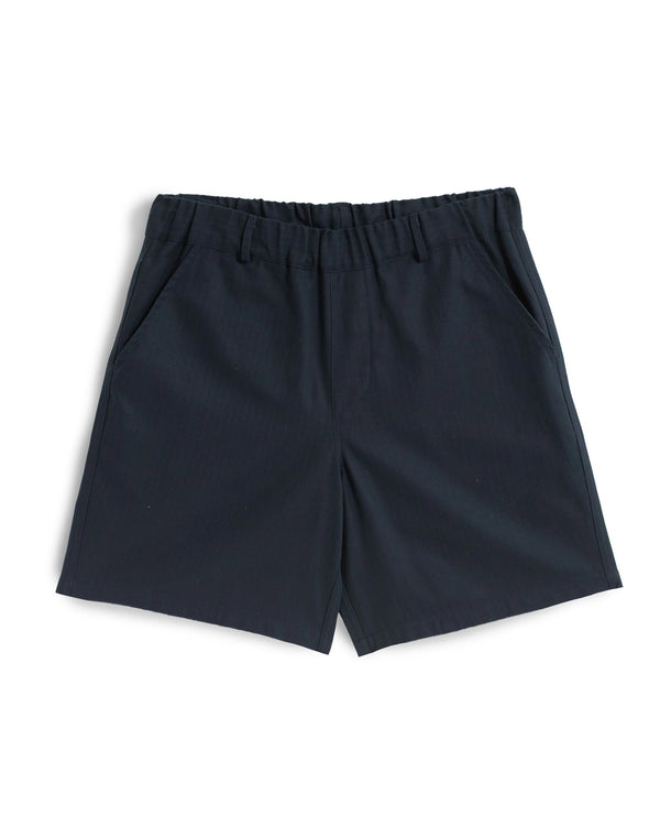 guilty parties Bather Leisure Short - Midnight Herringbone
