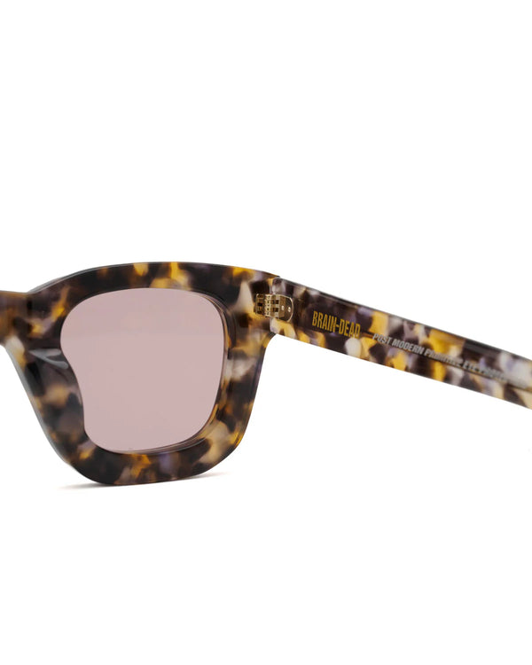 Guilty Parties Brain Dead Elia Sunglasses - Brown Tortoise