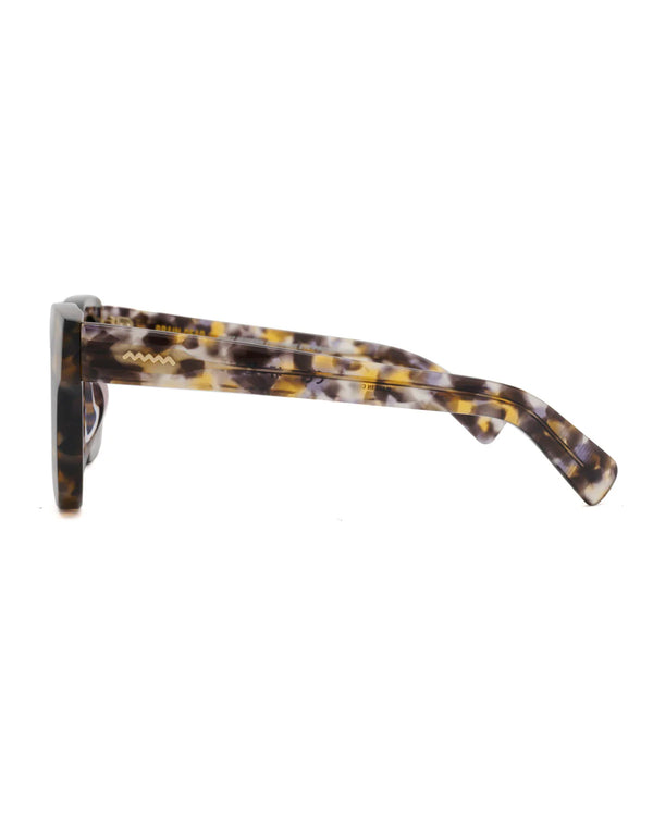 Guilty Parties Brain Dead Elia Sunglasses - Brown Tortoise