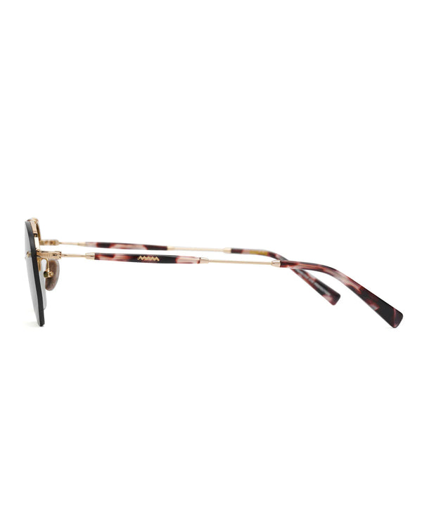 Guilty Parties Brain Dead Kaz Sunglasses - Black/Gold