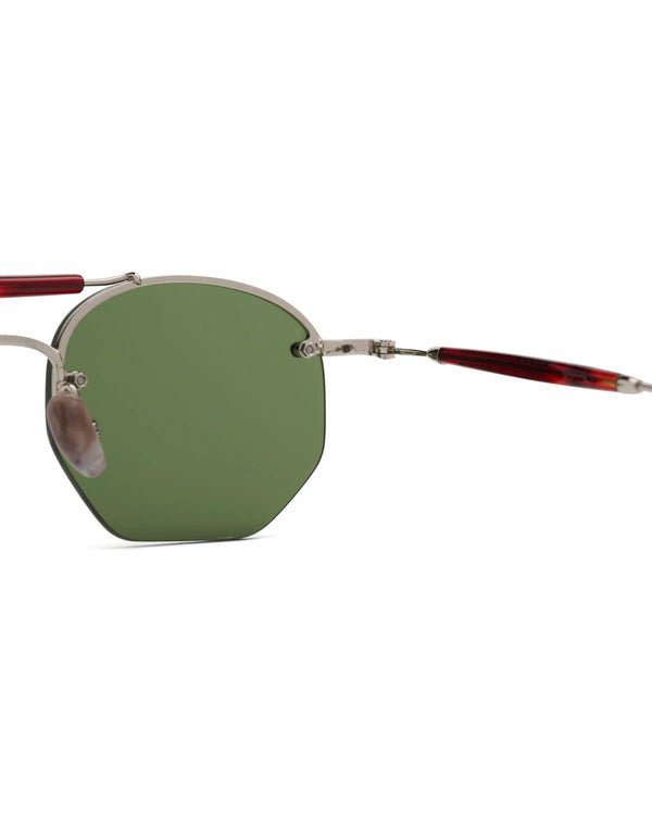 Guilty Parties Brain Dead Kaz Sunglasses - Black/Silver
