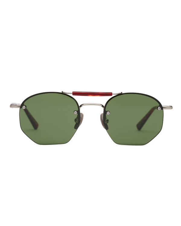 guilty parties Brain Dead Kaz Sunglasses - Black/Silver