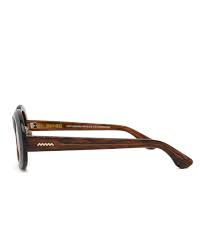 Guilty Parties Brain Dead Oyster Sunglasses - Tortoise Smoke