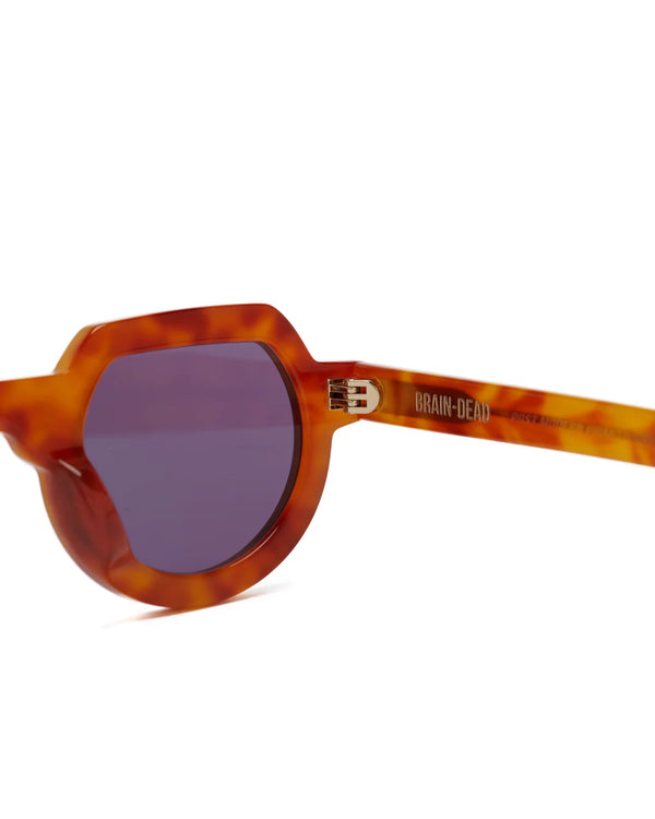 Guilty Parties Brain Dead Tani Sunglasses - Honey Tortoise