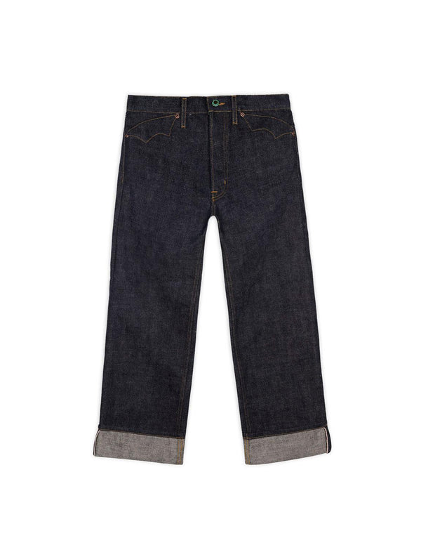 Guilty Parties Brain Dead Type 00 15.5oz Slub Denim - Indigo