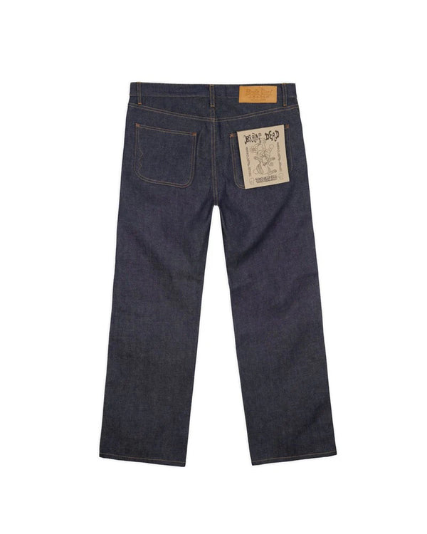 guilty parties Brain Dead Type 00 15oz Selvedge Denim Pant - Indigo