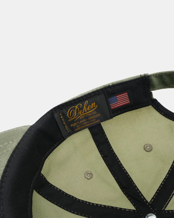 Guilty Parties Dehen 1920 Covered Basedball Cap - Light Moss