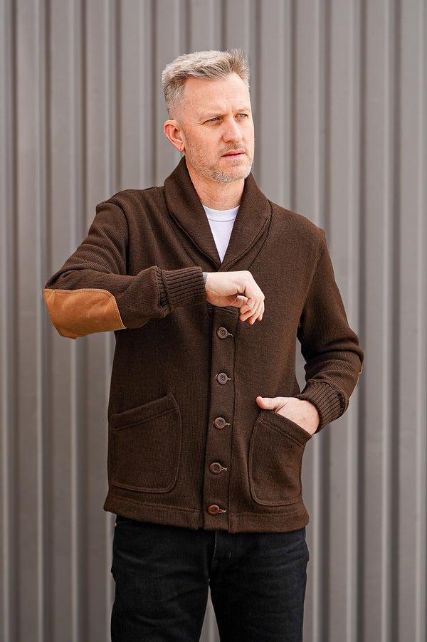 Guilty Parties Dehen 1920 Shawl Sweater Coat 2.0 - Brown