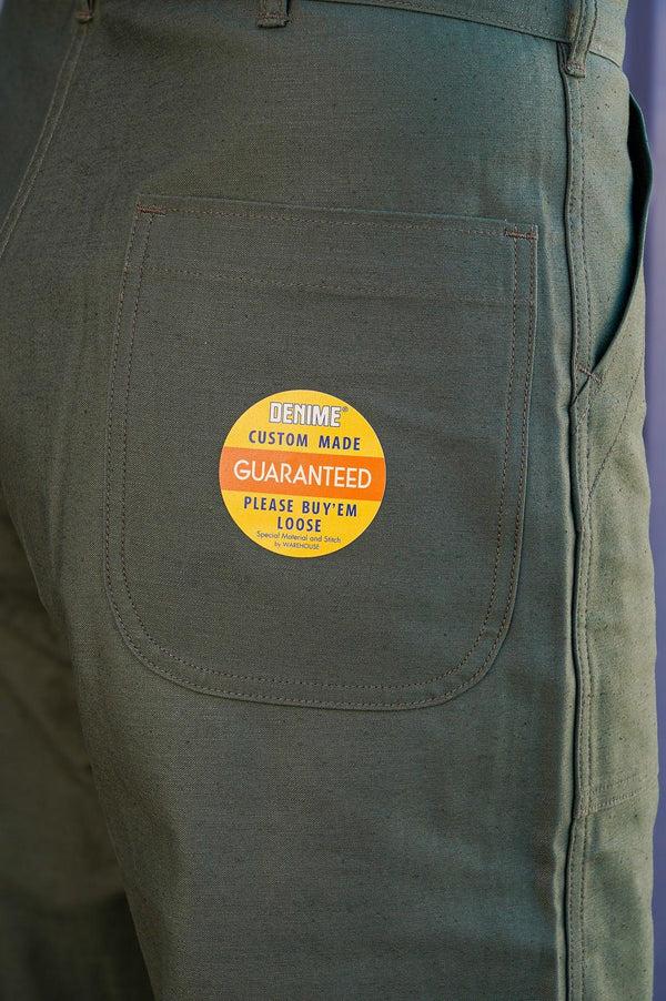 Guilty Parties Denime Lot 225 Back Satin Baker Pant - OD Green