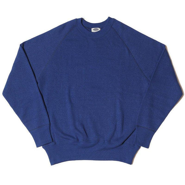 Guilty Parties Denime Lot 261 - Four Needle Raglan Crew Neck Sweatshirt - Blue