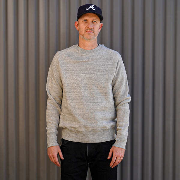 guilty parties Denime Lot 261 - Four Needle Raglan Crew Neck Sweatshirt - Light Grey