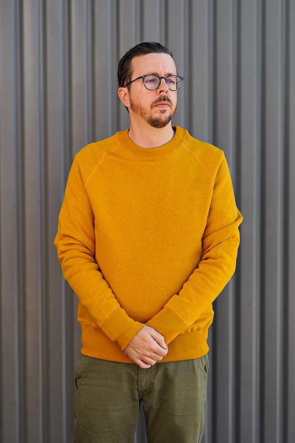 Guilty Parties Denime Lot 261 - Four Needle Raglan Crew Neck Sweatshirt - Yellow