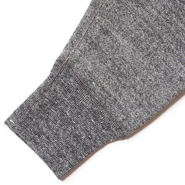 Guilty Parties Denime Lot 262 - Four Needle Raglan Hoodie - Dark Heather Grey