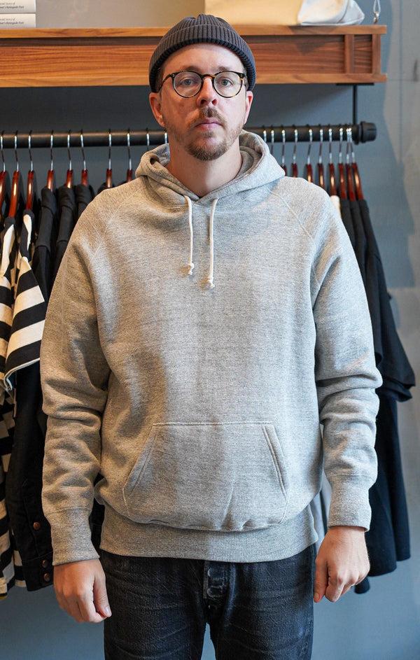 Guilty Parties Denime Lot 262 - Four Needle Raglan Hoodie - Light Grey