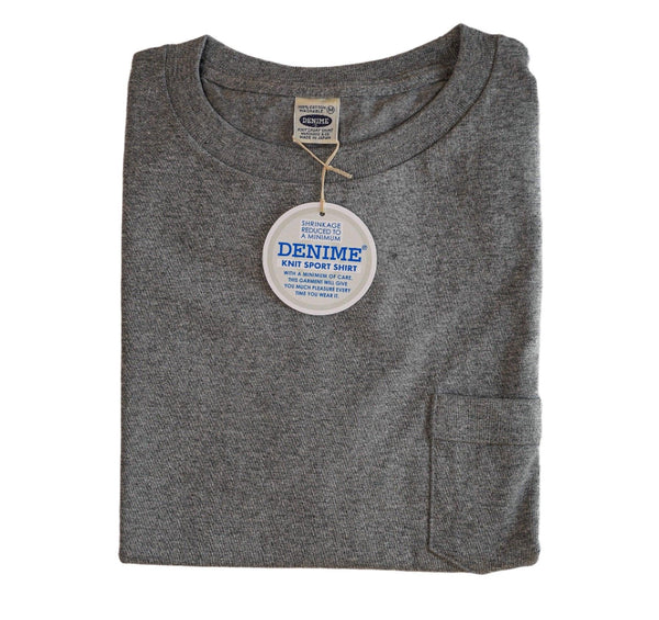 guilty parties Denime Lot 263 - Pocket Tee - Heather Grey