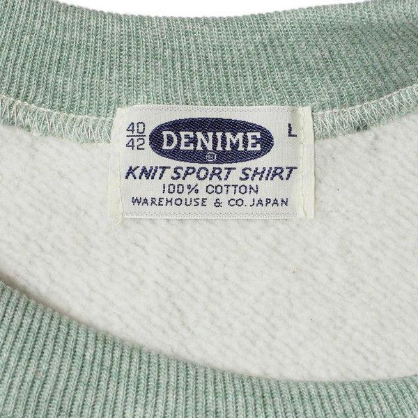 Guilty Parties Denime Lot 268 - 88/12 V Gusset Crewneck Sweatshirt - Green