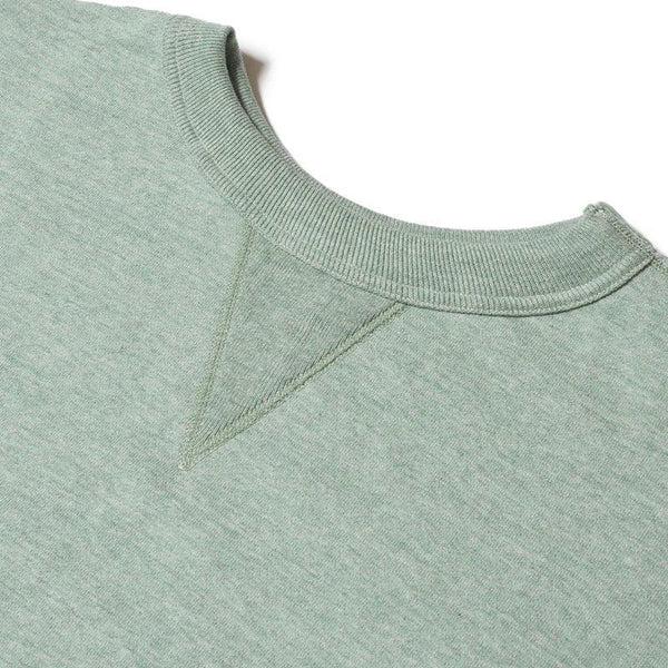 Guilty Parties Denime Lot 268 - 88/12 V Gusset Crewneck Sweatshirt - Green