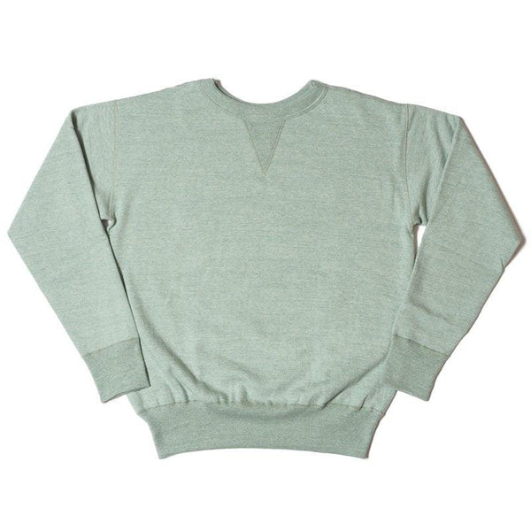 guilty parties Denime Lot 268 - 88/12 V Gusset Crewneck Sweatshirt - Green