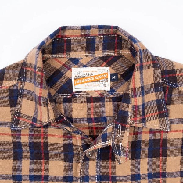 Guilty Parties Freenote Cloth Currant Shirt - Brown Twill