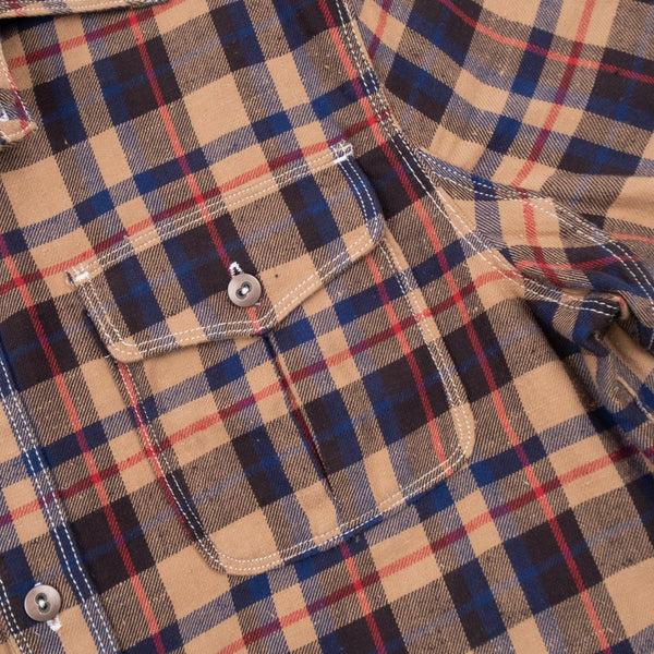 Guilty Parties Freenote Cloth Currant Shirt - Brown Twill