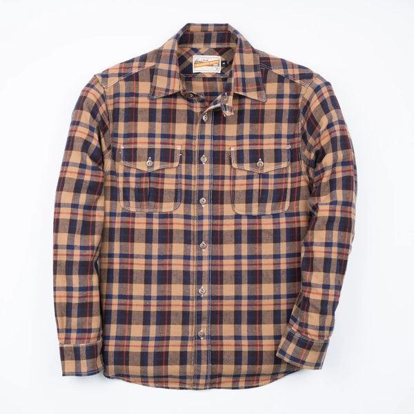 guilty parties Freenote Cloth Currant Shirt - Brown Twill