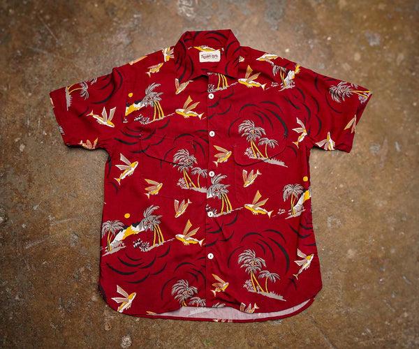 guilty parties Freenote Cloth Dean Double Pocket Shirt - Flying Fish