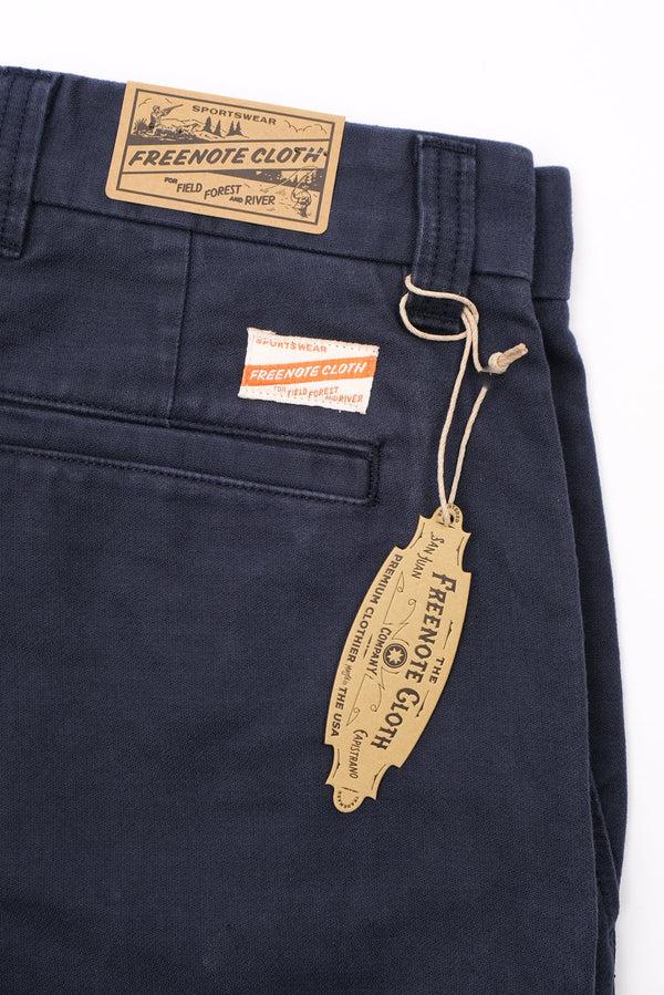 guilty parties Freenote Cloth Deck Pant Straight Fit - Navy