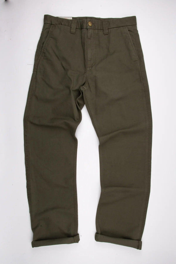 Guilty Parties Freenote Cloth Deck Pant Straight Fit - Olive