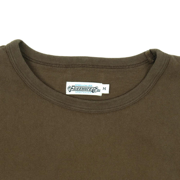 Guilty Parties Freenote Cloth Heavyweight 13oz Pocket Tee - Cedar