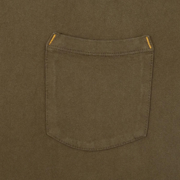 Guilty Parties Freenote Cloth Heavyweight 13oz Pocket Tee - Cedar