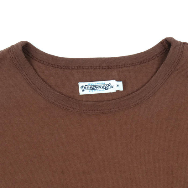 Guilty Parties Freenote Cloth Heavyweight 13oz Pocket Tee - Chocolate