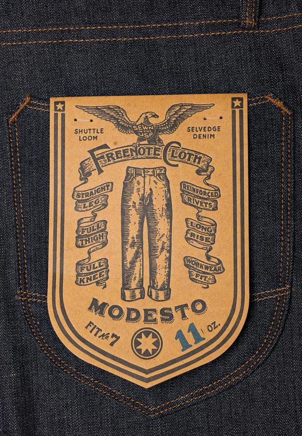 Guilty Parties Freenote Cloth Modesto Wide Leg - 11oz Indigo "1900's" Selvedge Denim