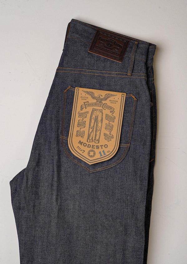 guilty parties Freenote Cloth Modesto Wide Leg - 11oz Indigo "1900's" Selvedge Denim