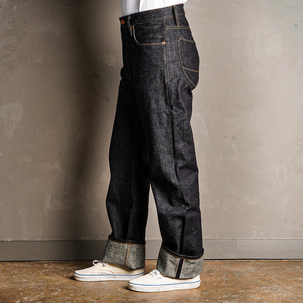 Guilty Parties Freenote Cloth Modesto Wide Leg - 16oz Indigo Selvedge Denim