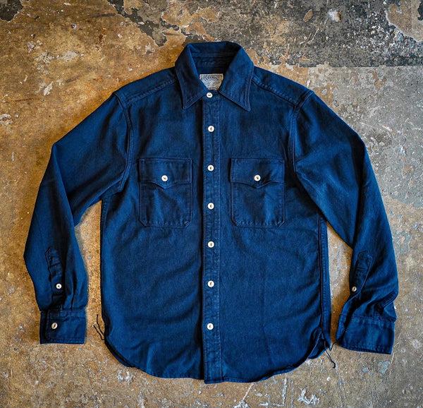 Guilty Parties Freenote Cloth Scout Shirt - Mineral Blue Twill