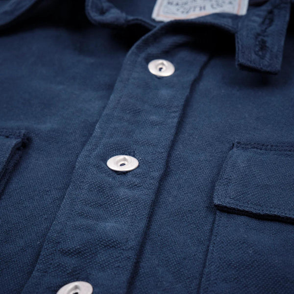 Guilty Parties Freenote Cloth Scout Shirt - Mineral Blue Twill