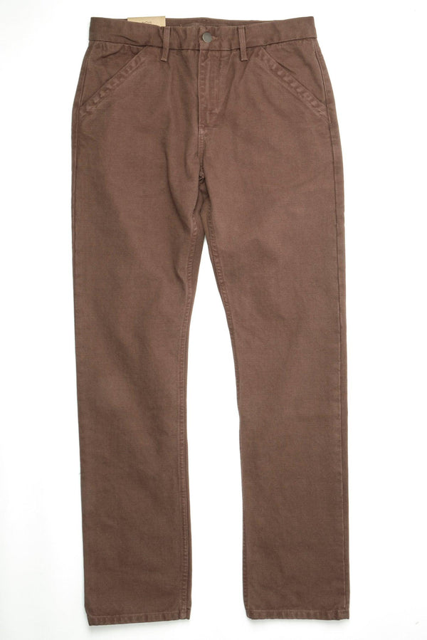 Guilty Parties Freenote Cloth Workers Chino 14oz Slub Slim Fit - Bark