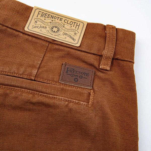 guilty parties Freenote Cloth Workers Chino 14oz Slub Slim Fit - Rust
