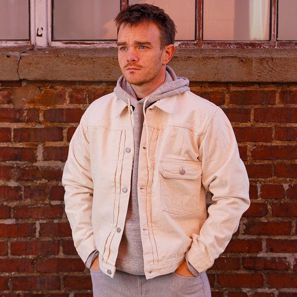 guilty parties Fullcount 2107EC Type 1 Denim Jacket - Ecru