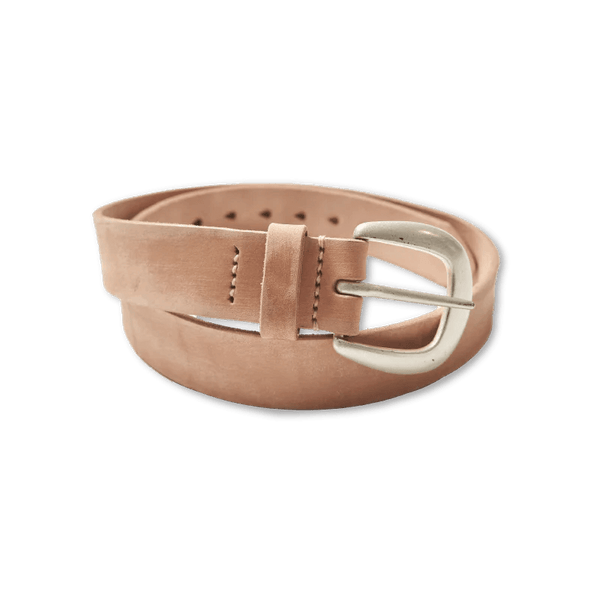 guilty parties Fullcount 6210 Wild Leather Belt - Natural
