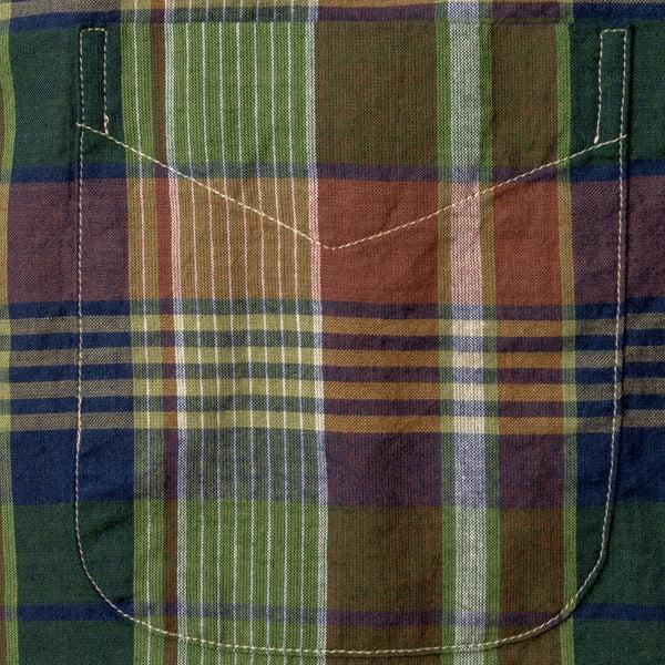 Guilty Parties Gitman Vintage Original Madras Shirt - Olive