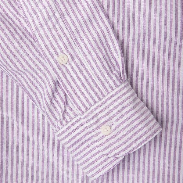 Guilty Parties Gitman Vintage Spring Oxford Shirt - Purple Stripe