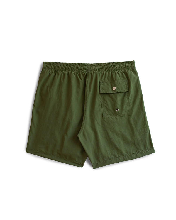 Guilty Parties Bather Swim Trunk - Olive