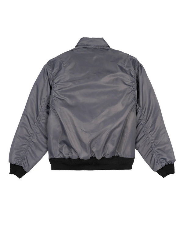 Guilty Parties Brain Dead 3D Flight Jacket - Steel